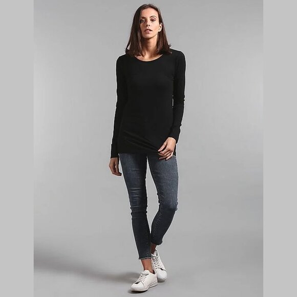 Gap Featherweight Long Sleeve Crewneck T-Shirt XL - Picture 4 of 11